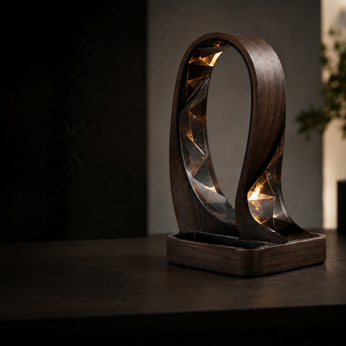 Amoyetil™ Prism Loop Sculptural Headset Rest