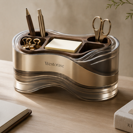 Amoyetil™ Aether Nest Sculpted Desk Organizer