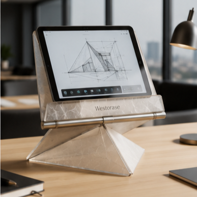 Amoyetil™ Luma Fold Transparent Document Stand