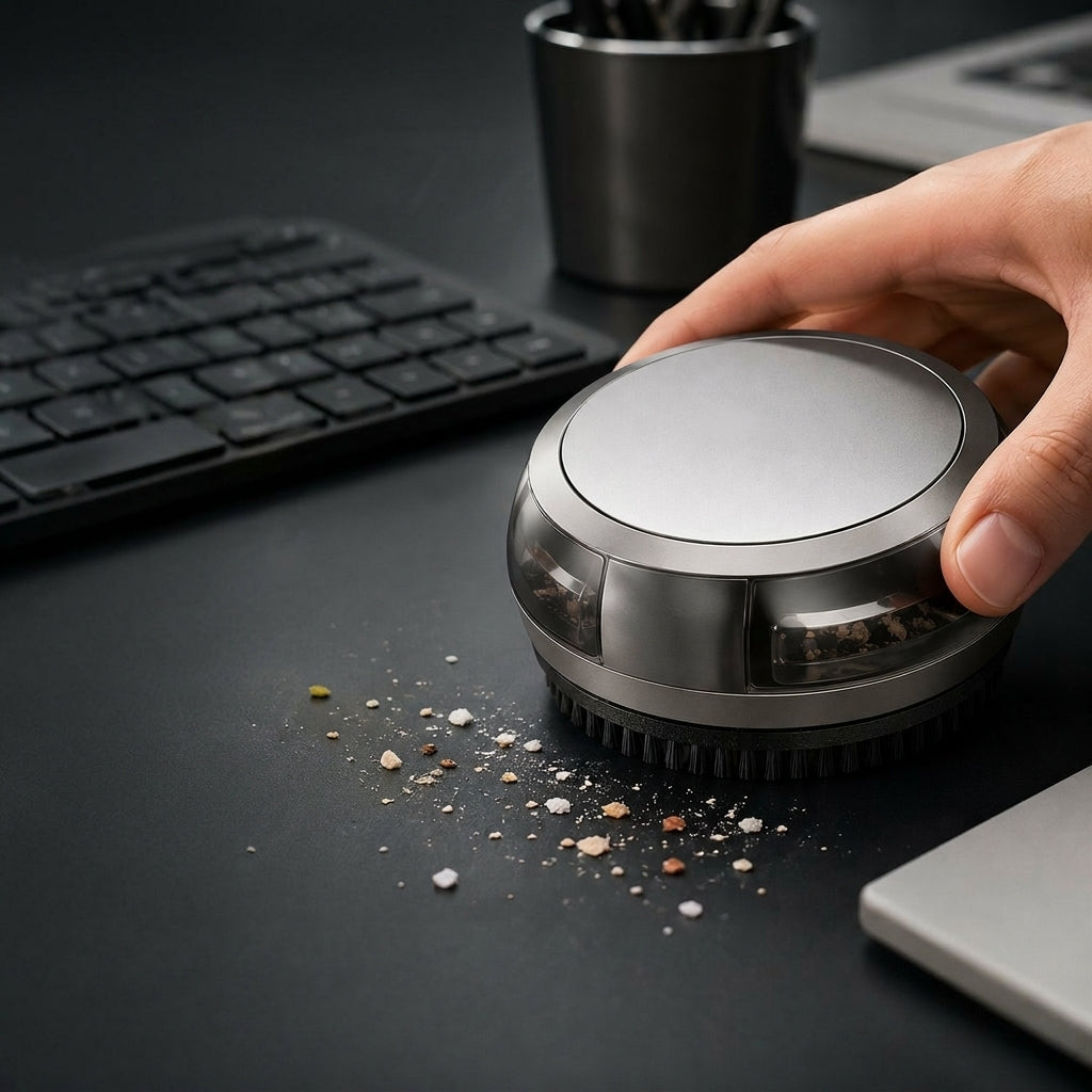 Amoyetil™ OrbitSweep Rotary Desktop Cleaner