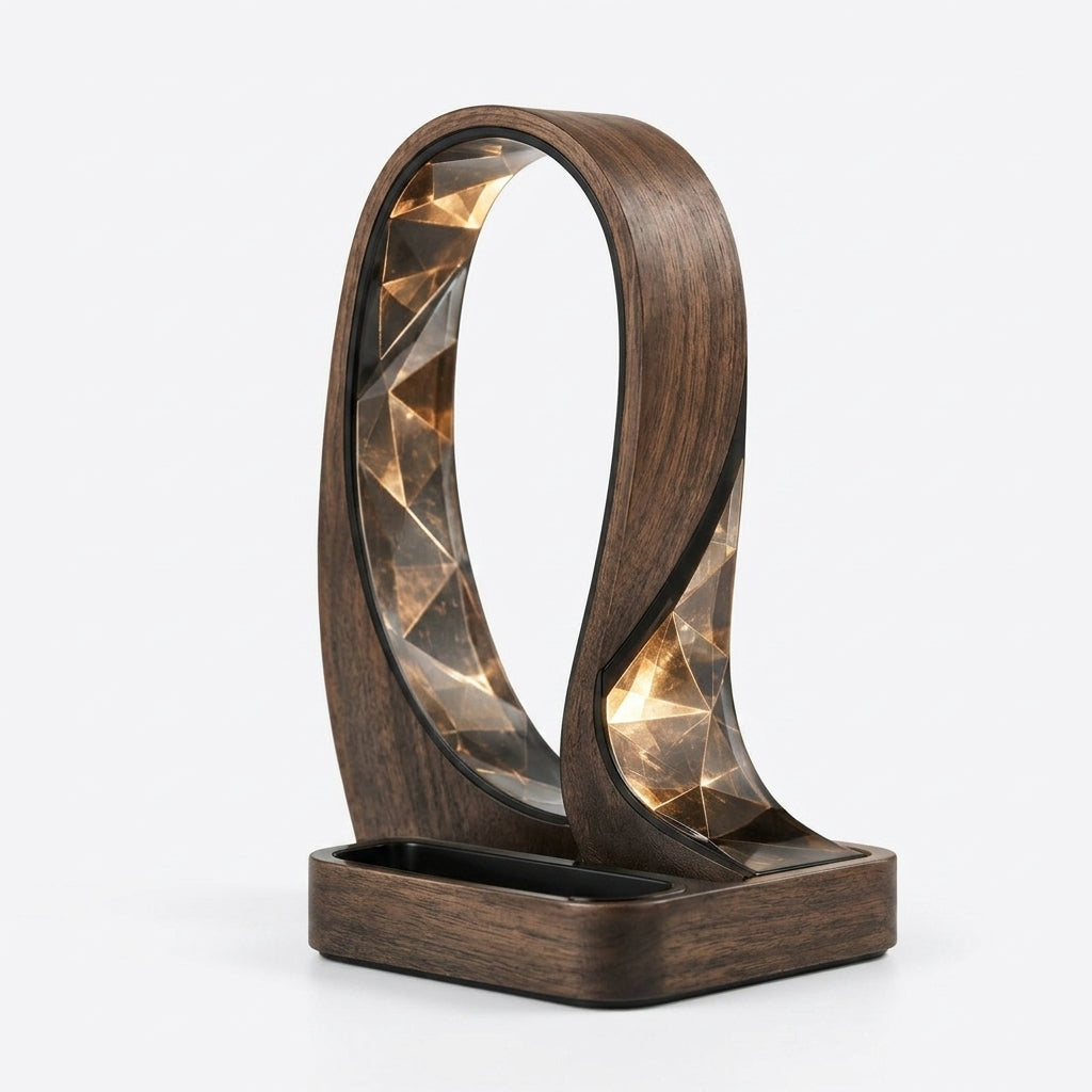 Amoyetil™ Prism Loop Sculptural Headset Rest