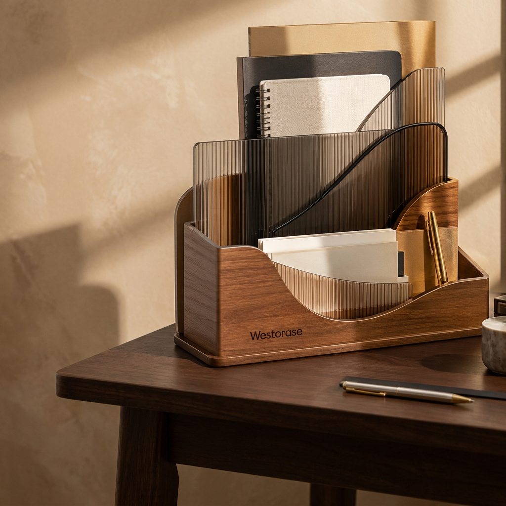 Amoyetil™ Mosaic Frame Multi-Level File Caddy