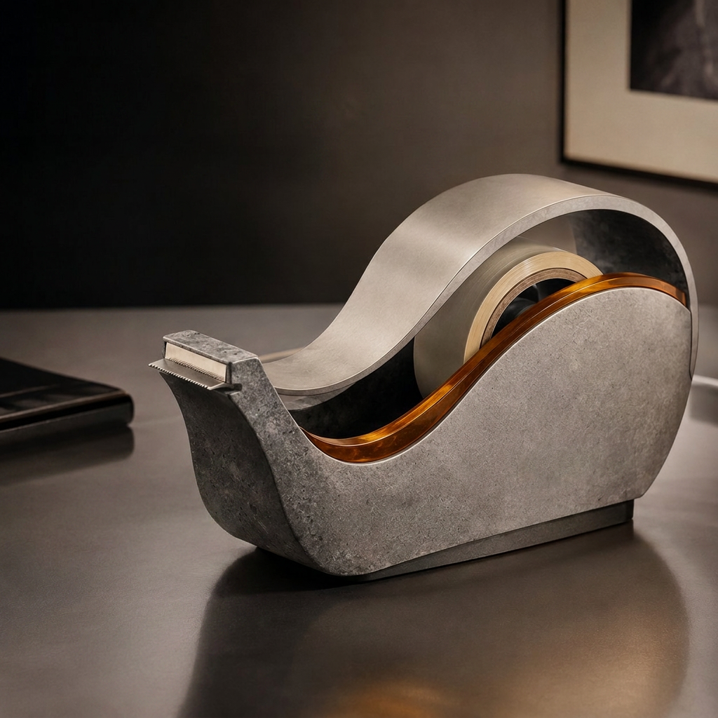 Amoyetil™ TideClip Sculptural Tape Dispenser