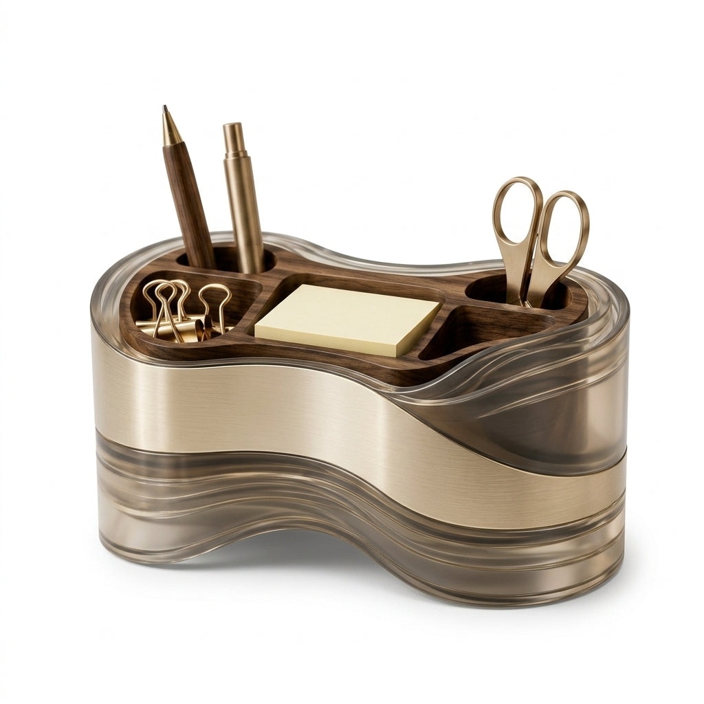 Amoyetil™ Aether Nest Sculpted Desk Organizer